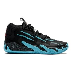 Puma MB.03 "Blue Hive", part of LaMelo Ball's signature basketball shoe line.
